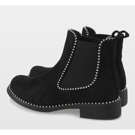 Černé zateplené boty HQ960 černá 6