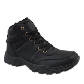 Černé izolované sněhové boty od GT-9578 černá 1