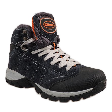 Pánské tmavě modré turistické boty 7264 námořnická modrá 2