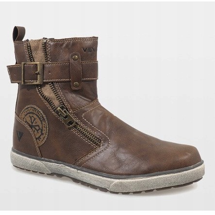 Hnědé izolované nazouvací boty 8199 hnědý 1