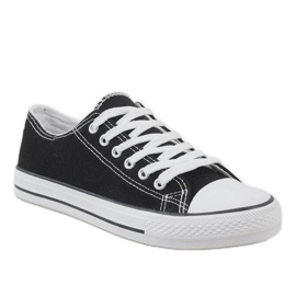 Černé tenisky XL03 černý 1