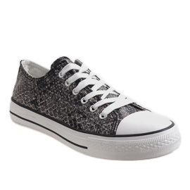 Černé pánské tenisky BKA-9 černý 1