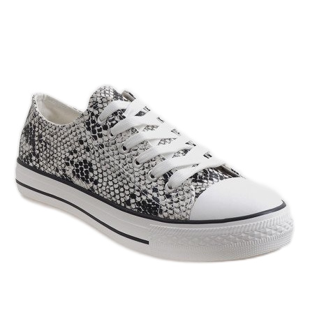 Bílé pánské tenisky BKA-9 bílý 1