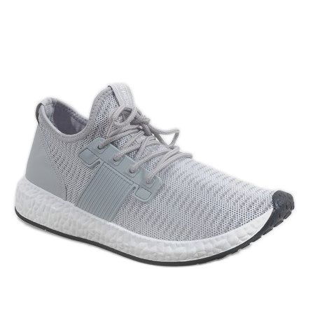 Šedá pánská sportovní obuv S33 1