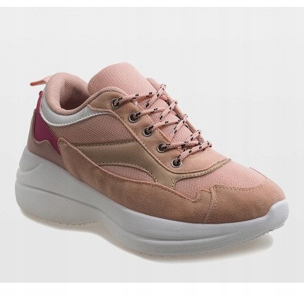 Růžová módní sportovní obuv 1862 růžový 1 Růžová módní sportovní obuv 1862 růžový 1