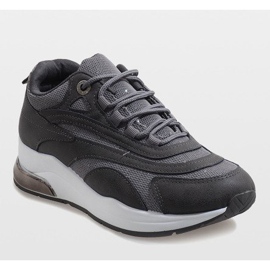 Šedá módní sportovní obuv LL1718 1