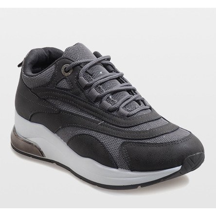 Šedá módní sportovní obuv LL1718 1