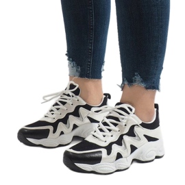 Černá módní sportovní obuv KB-153 černý 1