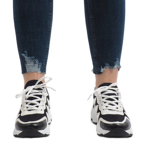 Černá módní sportovní obuv KB-153 2