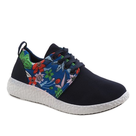 Tmavě modrá sportovní obuv 623-2 námořnická modrá 1