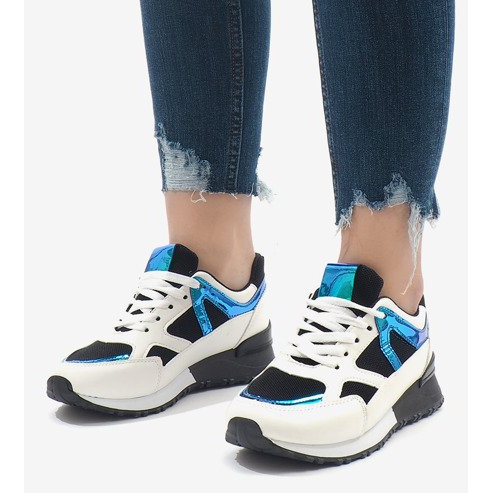 Černé tenisky módní sportovní obuv 2018-12 bílý černá 1