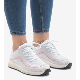 Bílá sportovní obuv G-205 bílý 1