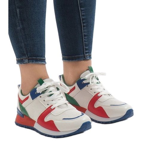 2018-7 Červená vícebarevná trendová sportovní obuv červené šedá vícebarevný 1 2018-7 Červená vícebarevná trendová sportovní obuv červené šedá vícebarevný 1