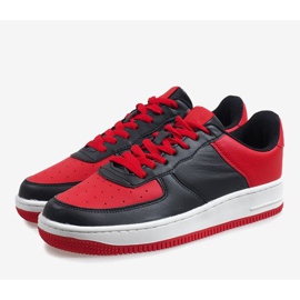 Černá sportovní obuv Air Force černý červený vícebarevný 2