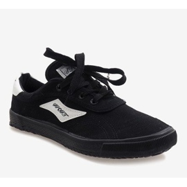 Pánské černé tenisky HW01 černá 1