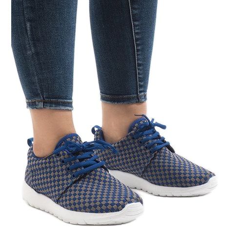 Modrá sportovní obuv A5126 modrý 1