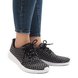 Černé sportovní boty 619 černý 1