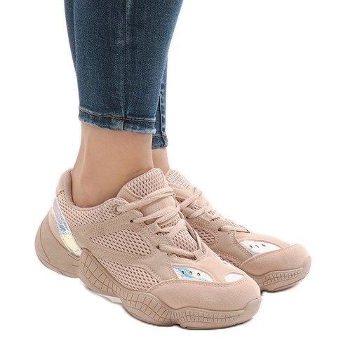 Růžové trenéry MS522-11 růžový 1