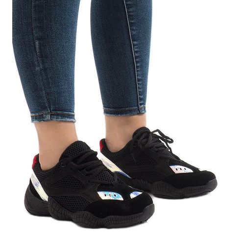 Černé trenéry MS522 černý 1