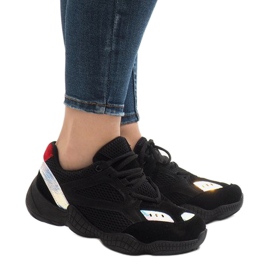 Černé trenéry MS522 černý 2