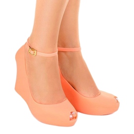 Oranžová guma meliski nekrytá KM06-3 oranžový 1