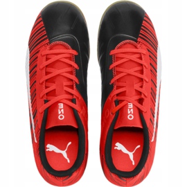 Kopačky Puma One 5.4 It Jr 105664 03 vícebarevný červený 1