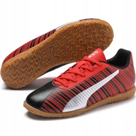Kopačky Puma One 5.4 It Jr 105664 03 vícebarevný červené 3