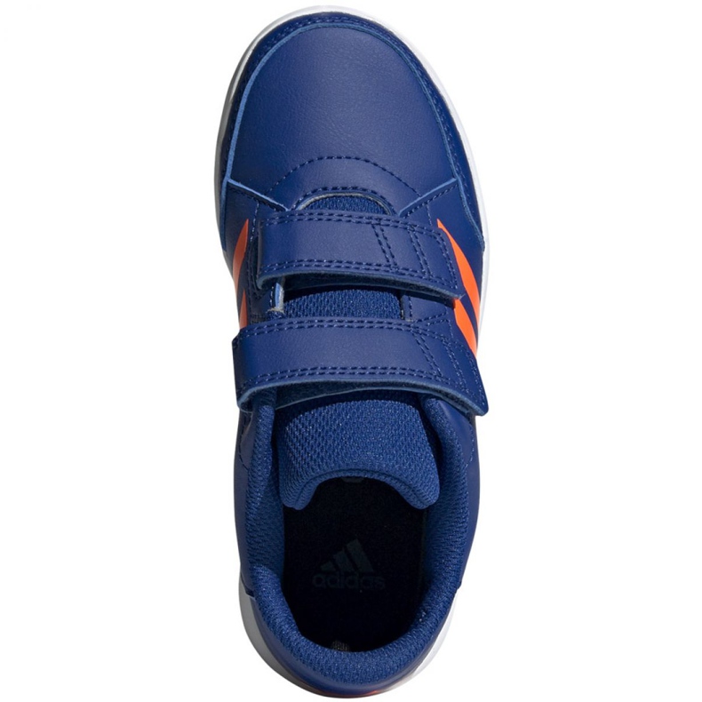 Boty adidas Altasport Cf K navy orange Jr G27086 modrý 2