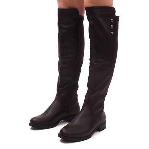 Teplá Kzoaki W-91 hnědá hnědý 1