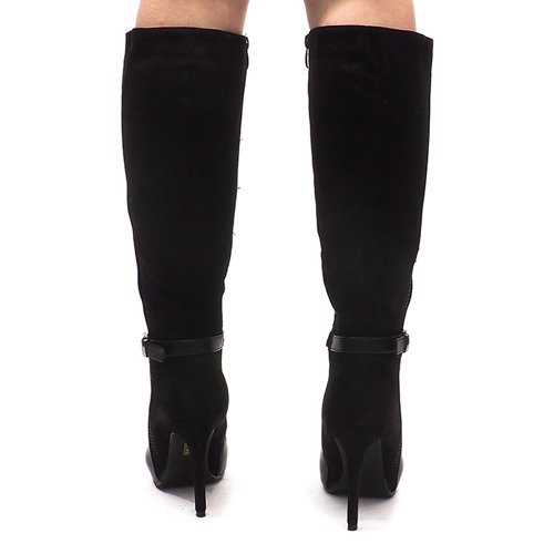 Boty na vysokém podpatku 8022 Black černá 1