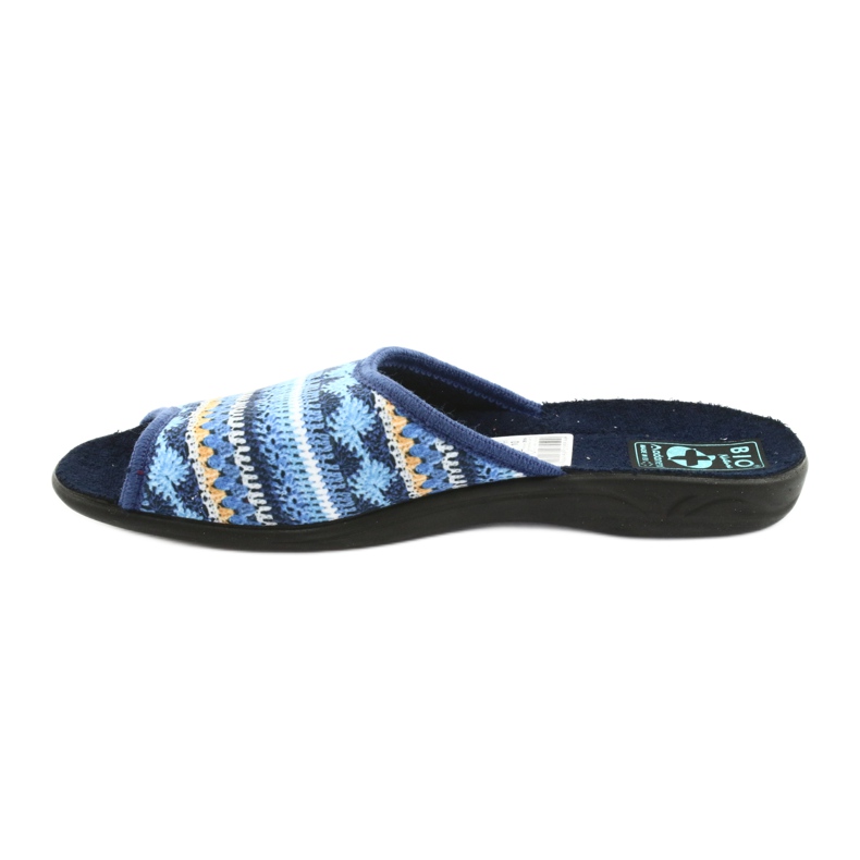 Norské svetrové pantofle Adanex černá námořnická modrá modrý žlutá 2