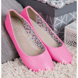 SHELOVET Neformální baletky růžový 2