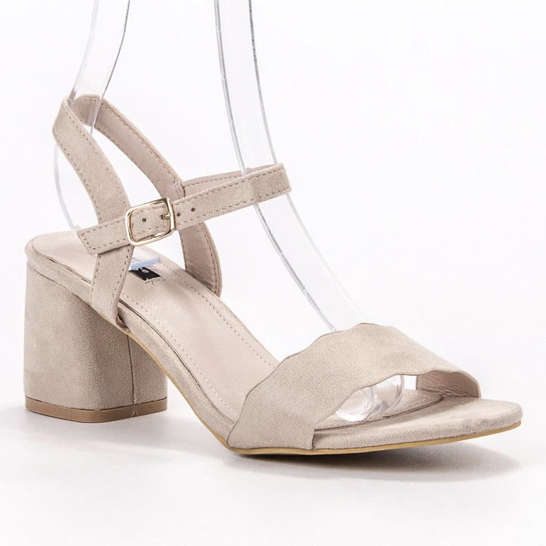 Semišové sandály VICES hnědý 1