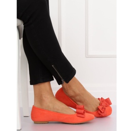 Oranžové balerínky pro ženy 3173 Orange pomerančový 1