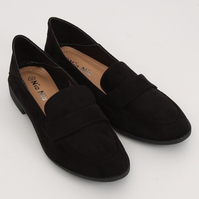 Černé dámské mokasíny MB188-117 Black černý 1