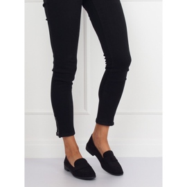 Černé dámské mokasíny MB188-117 Black černý 2
