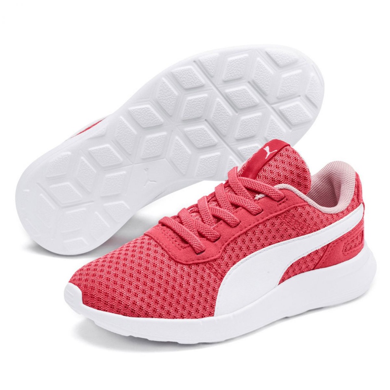 Puma St Activate Ac Ps Jr 369070 09 coral červený 2
