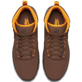 Hnědé boty Nike Manoa Leather M 454350 203 hnědý 1