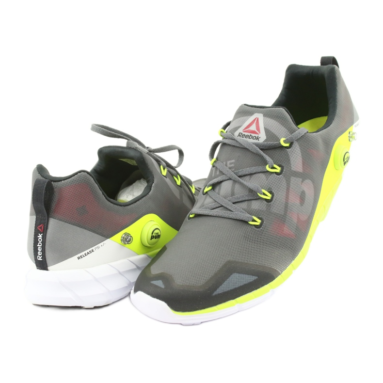Tréninkové boty Reebok ZPump Fusion 2.0 M V68290 šedá zelený 4