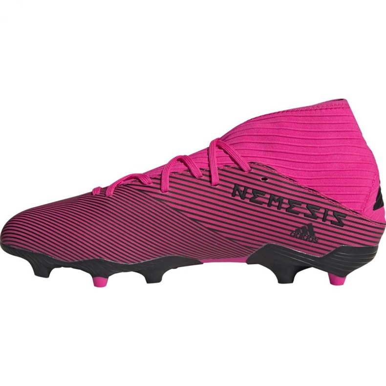 Kopačky adidas Nemeziz 19.3 Fg M F34388 růžové růžový černý 1