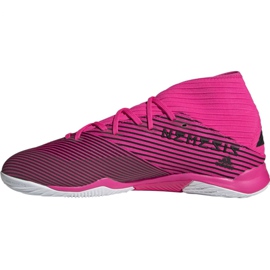Kopačky adidas Nemeziz 19.3 In M F34411 růžové šedá černý 1
