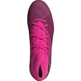 Kopačky adidas Nemeziz 19.3 In M F34411 růžové šedá černý 2