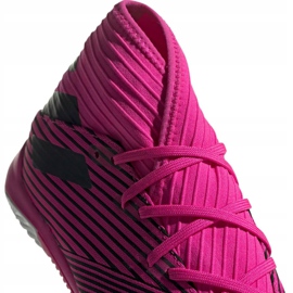 Kopačky adidas Nemeziz 19.3 In M F34411 růžové černá šedá 3