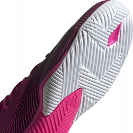 Kopačky adidas Nemeziz 19.3 In M F34411 růžové černá šedá 5