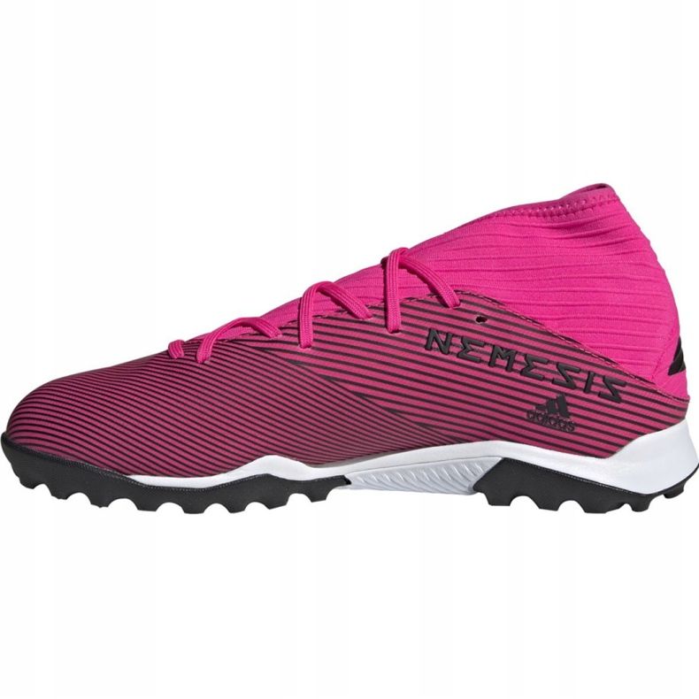 Kopačky adidas Nemeziz 19.3 Tf M F34426 růžové růžový černý 1