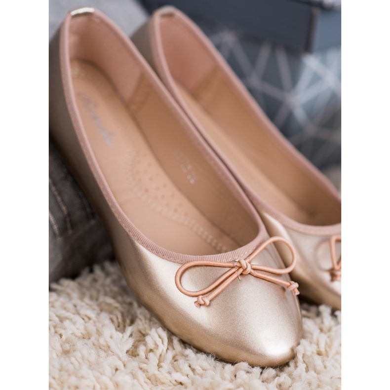 Renda Baletka s mašlí žluť 2