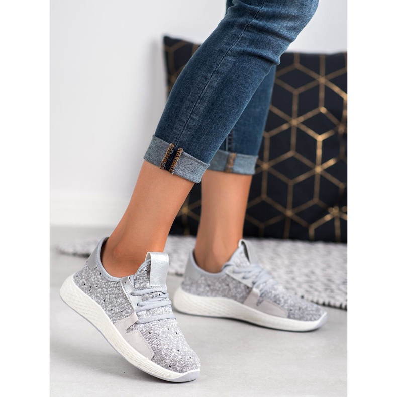 SHELOVET Nazouvací sportovní obuv šedá 2