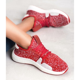 SHELOVET Nazouvací sportovní obuv červené 1 SHELOVET Nazouvací sportovní obuv červené 1