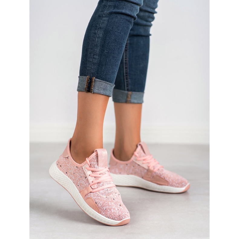 SHELOVET Nazouvací sportovní obuv růžový 2 SHELOVET Nazouvací sportovní obuv růžový 2