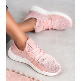SHELOVET Nazouvací sportovní obuv růžový 1 SHELOVET Nazouvací sportovní obuv růžový 1